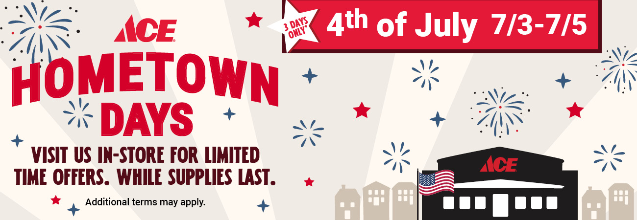 Hometown Days - 4th of July Event Header