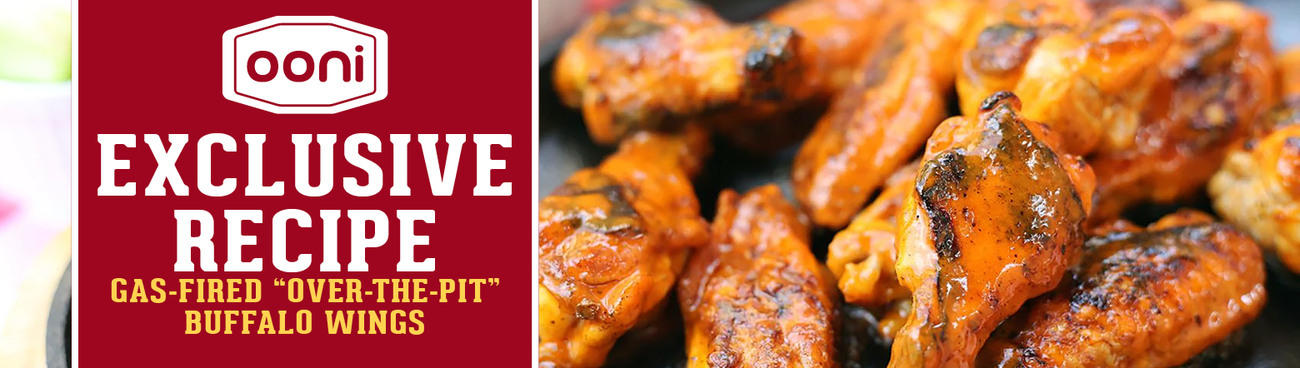 Gas-fired “Over-the-Pit” Buffalo wings Gas-fired “Over-the-Pit” Buffalo wings Header