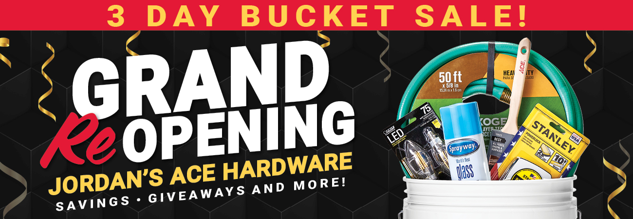 Jordan's Ace Hardware Grand Re-Opening Celebration