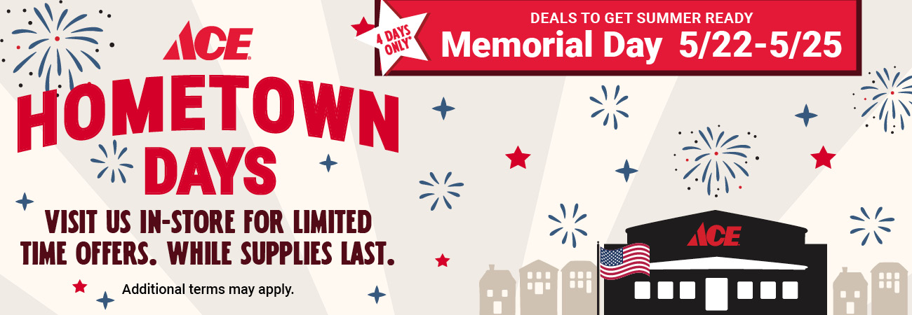 Hometown Days - Memorial Day Event Header