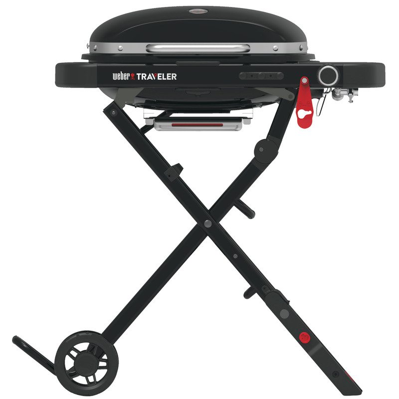Weber Traveler® Compact 1 Burner LP Grill - Black