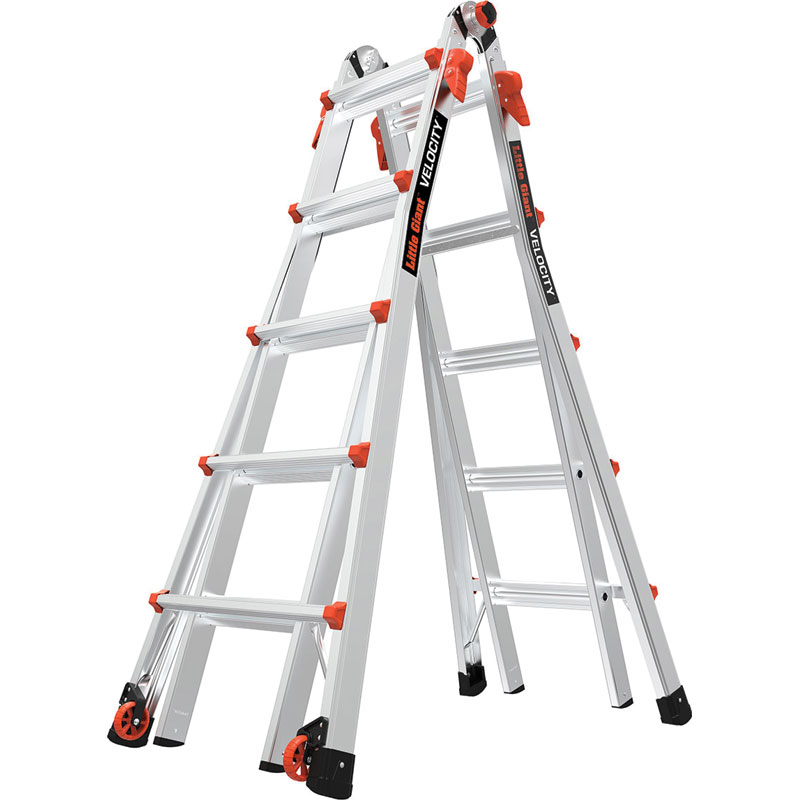 Little Giant® 22' Velocity™ Multi?Purpose Aluminum Ladder