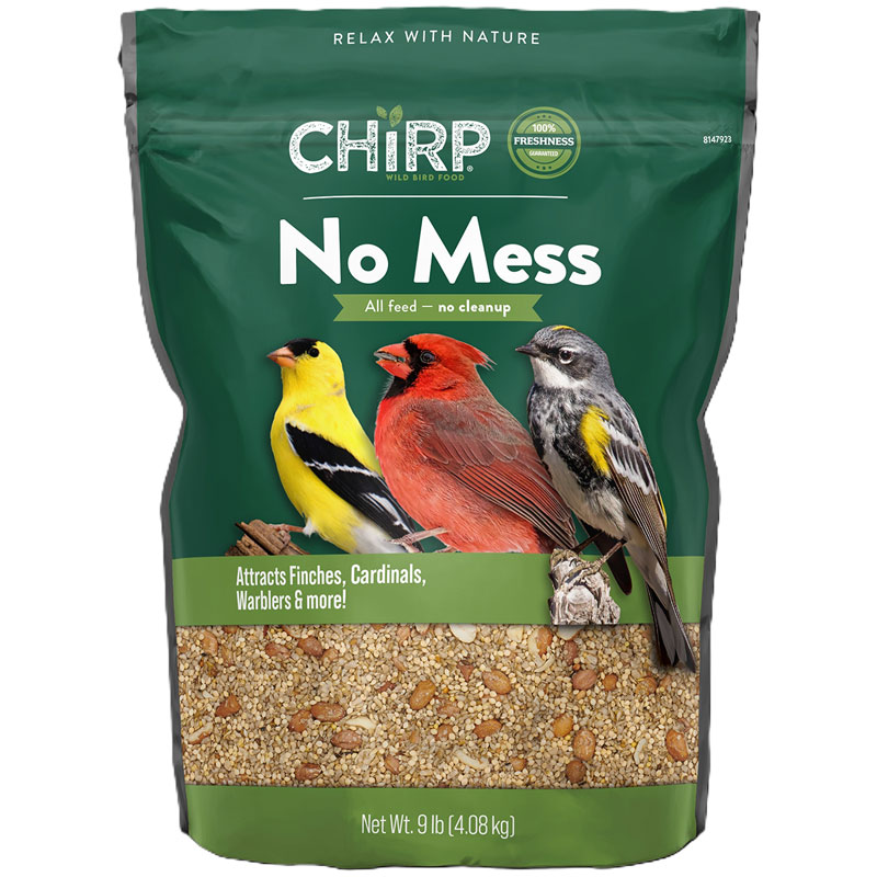 Chirp® No Mess Wild Bird Food, 9 Lb.