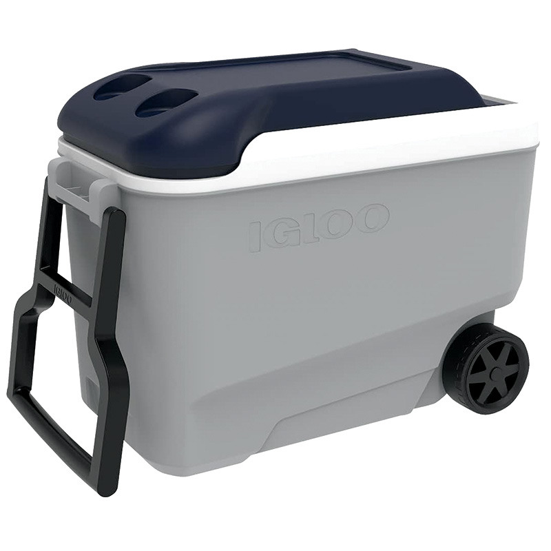 Igloo® MaxGold Gray Roller Cooler, 40 Qt.