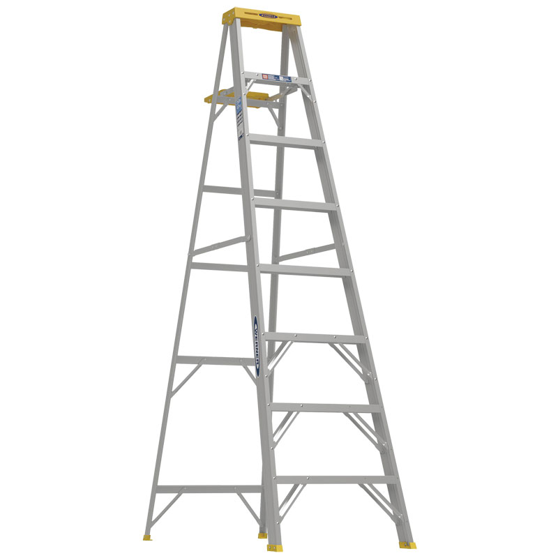 Werner® 8' Aluminum Stepladder
