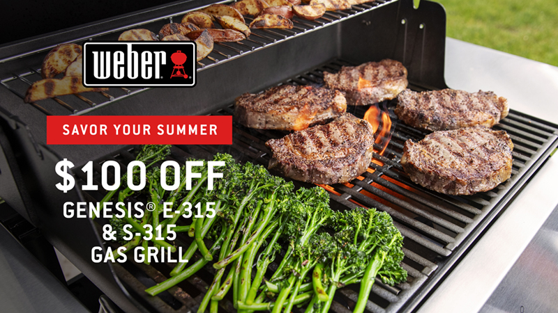 Weber® $100 Off Genesis E-315