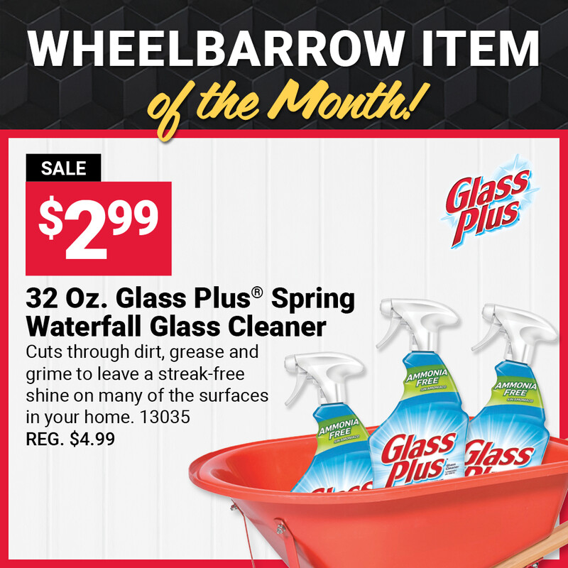 Wheelbarrow Item of the Month: Glass Plus