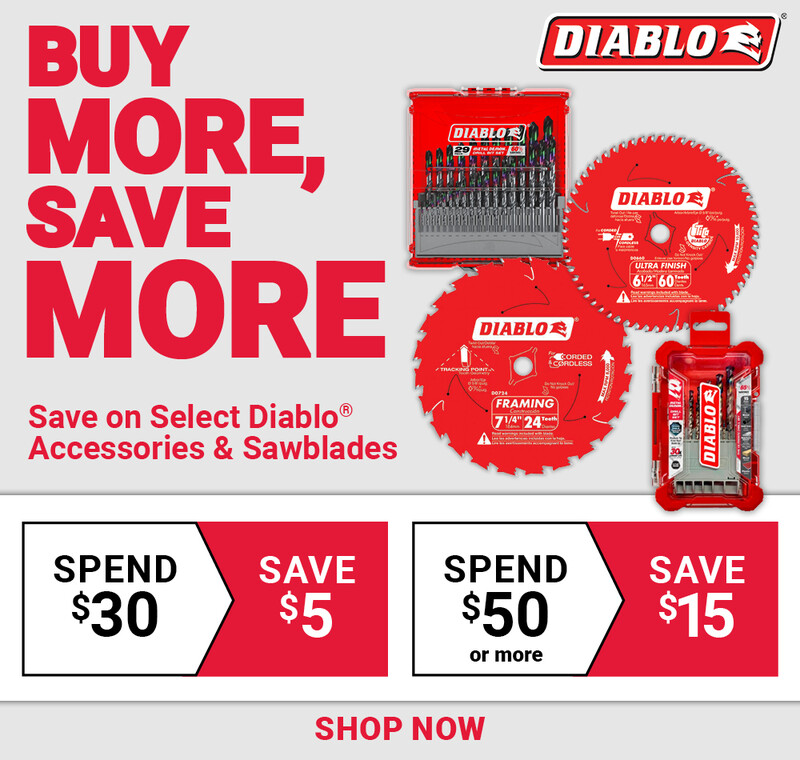 BMSM Diablo® Accessories and Sawblades