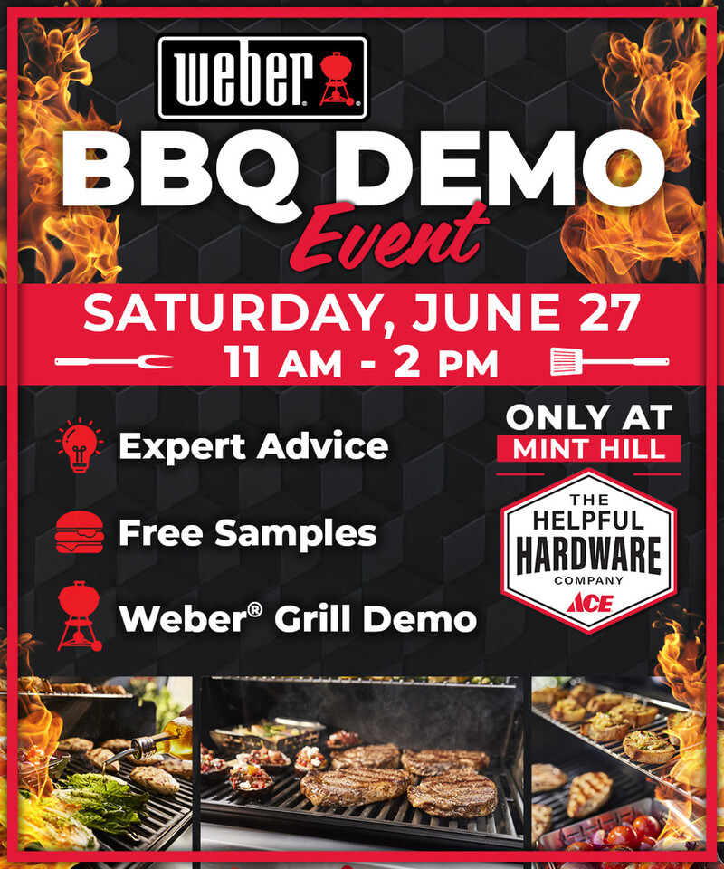 Mint Hill Weber BBQ Demo