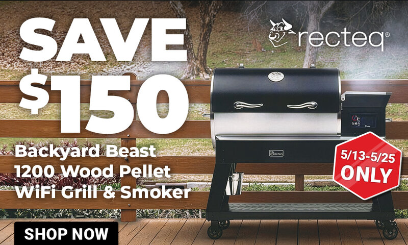 Recteq® Backyard Beast 1200 Wood Pellet WiFi Grill & Smoker