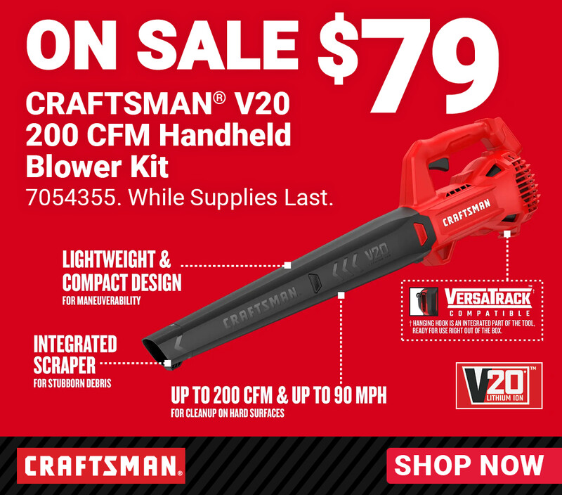 Craftsman® V20 Handheld Blower Kit