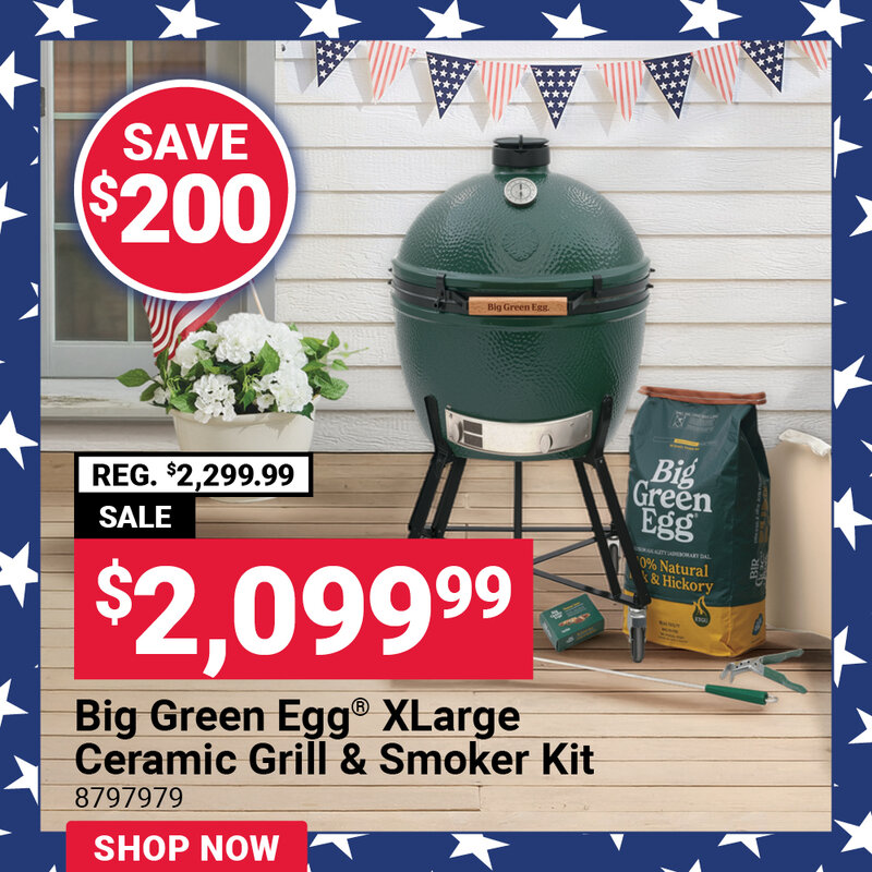 Big Green Egg® XLarge Ceramic Grill & Smoker Kit
