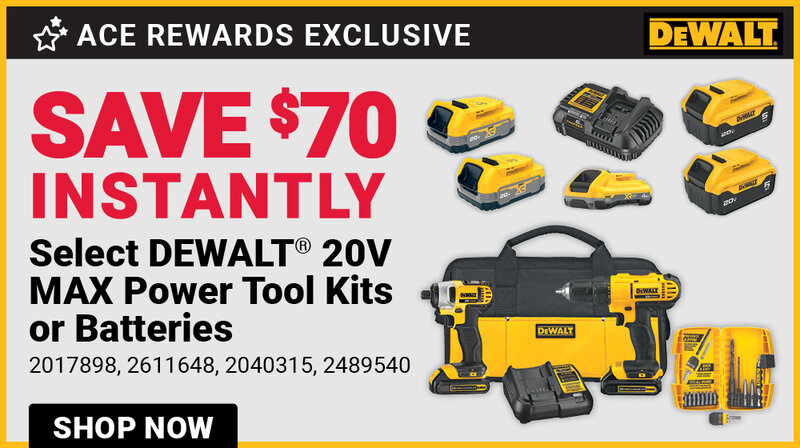 Select DEWALT® 20V MAX Power Tool Kits or Batteries