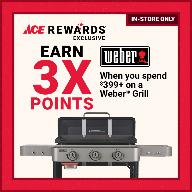 3X Points Feature - Memorial Day Event