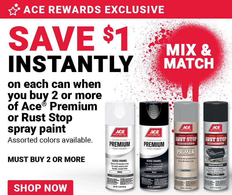 Mix & Match Ace® Premium Or Rust Stop Spray Paint