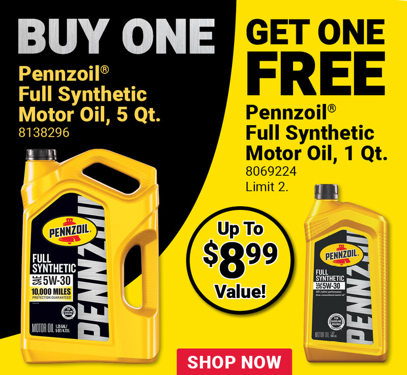 Pennzoil® Full Synthetic Motor Oil, 5 Qt.