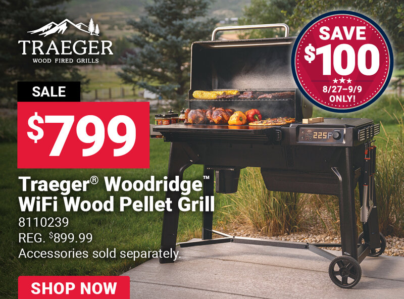Traeger® Woodridge™ WiFi Wood Pellet Grill