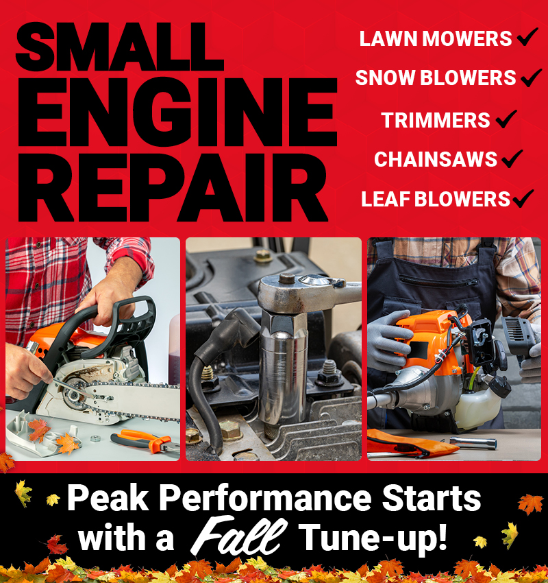 Small Engine Repair - Fall Tune-Up